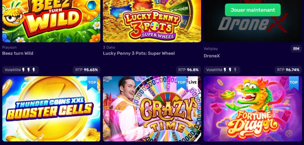 Magic Casino 360% 255 giros gratis